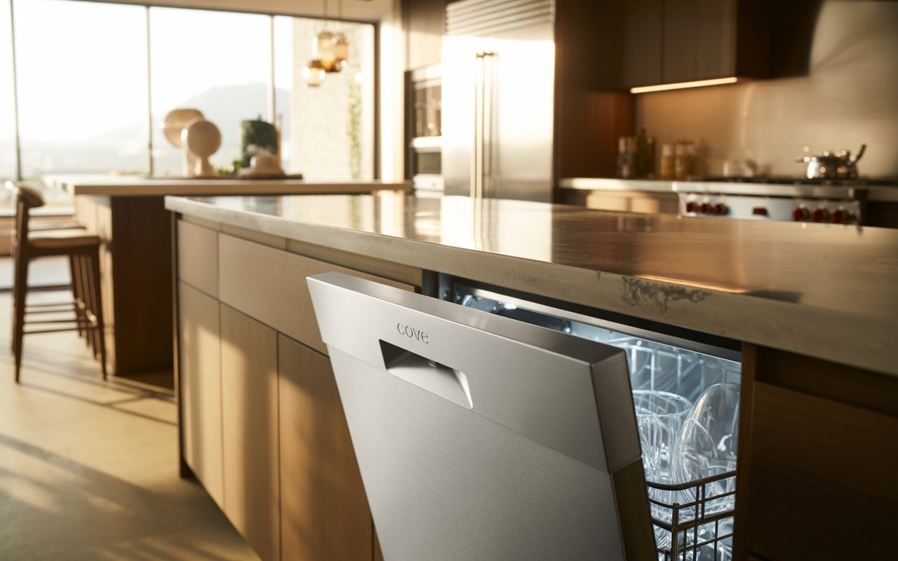 Cove dishwasher in modern kitchen interior